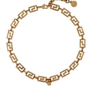 Versace Gold Medusa Chain Necklace